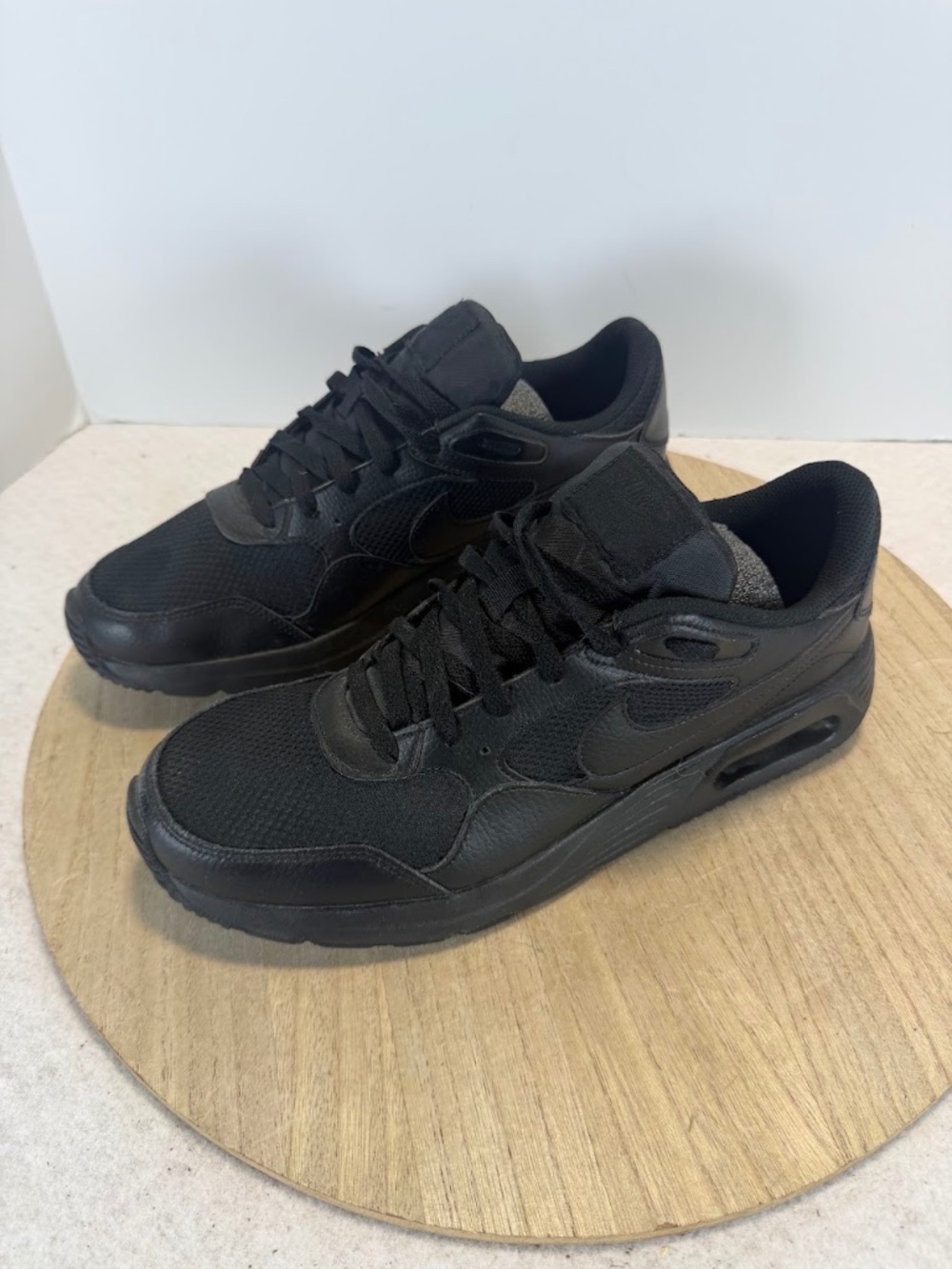 Nike Air Max SC CW4555-003 Men’s Size 12 Triple Black Running Sneakers Shoes